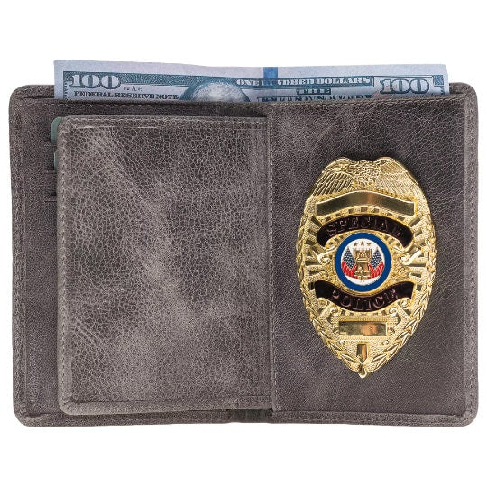 Scratch and Dent Police Badge Wallets For Pin Back Badges SALE